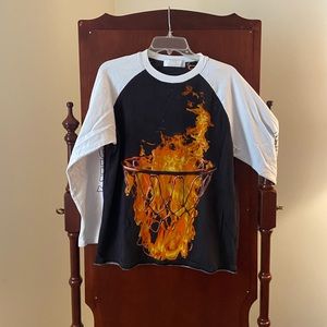 Rokit Flaming Basketball shirt